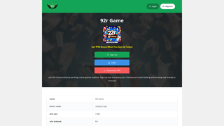 Thumbnail of 92r-games.com
