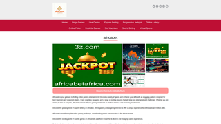 Thumbnail of africabetafrica.com