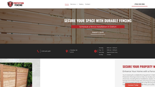Thumbnail of protectionfencing.com