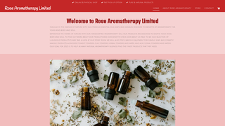 Thumbnail of rosearomatherapylimited.com