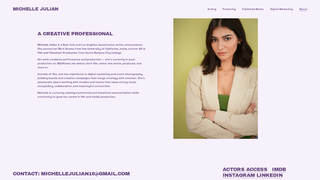 Thumbnail of michellejulianmedia.com
