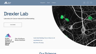 Screenshot of drexlerlab.org