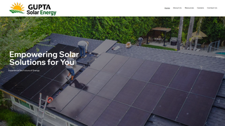 Thumbnail of guptasolarenergy.com