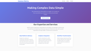 Thumbnail of common-metrics.com