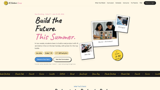 Screenshot of aibuilderscamp.com