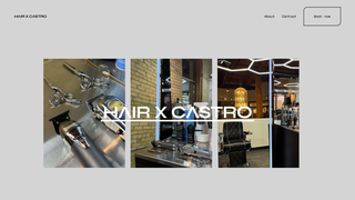 Screenshot of hairxcastro.com