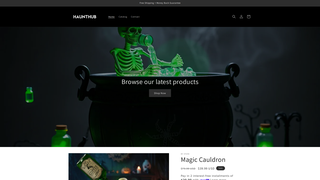 Thumbnail of haunthubshop.com