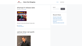Thumbnail of nwesfastblogging.com