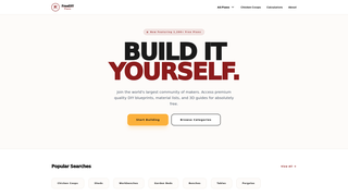 Screenshot of freediyplans.com