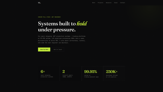 Screenshot of vigneshlingineni.com