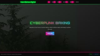 Screenshot of keenbakes.digital