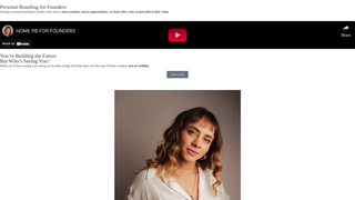 Thumbnail of personalbrandingforfounders.com