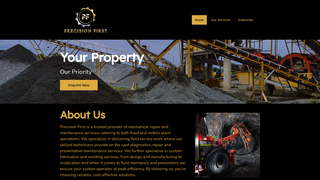 Thumbnail of precision-first.com