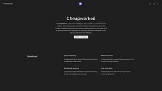 Thumbnail of cheapworked.com