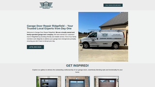 Thumbnail of ridgefieldgaragedoorrepair.com