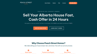 Thumbnail of peachstreethomes.com
