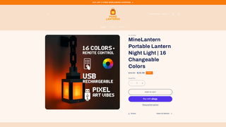 Thumbnail of minelanterns.com