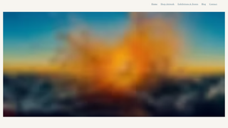 Screenshot of angelinecesarart.com