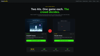 Screenshot of gamescuffle.com