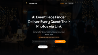 Screenshot of eventface.studio