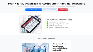 Thumbnail of emedsnapshot.com