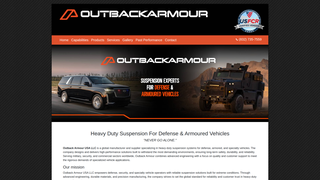 Thumbnail of outbackarmourgov.com