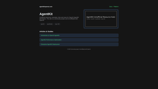 Thumbnail of agentkitopenai.com