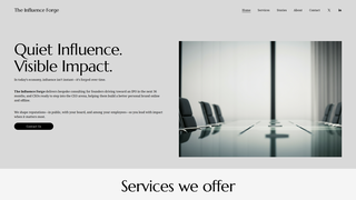 Thumbnail of theinfluenceforge.com