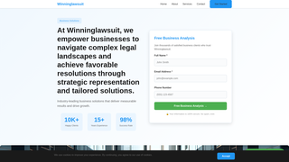 Thumbnail of winninglawsuit.com