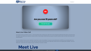 Thumbnail of meetlivevideocall.com