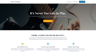 Thumbnail of guitargrownups.net