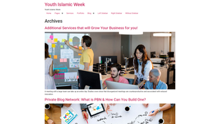 Thumbnail of youthislamicweek.com