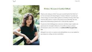 Thumbnail of cynthiaclifford.com