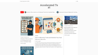 Thumbnail of acceleratedtext.com