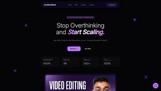Screenshot of alorimmedia.com