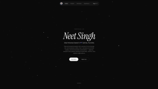 Screenshot of neetsingh.com