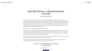 Thumbnail of readthedefense.com
