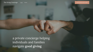 Thumbnail of thegivingconcierge.com