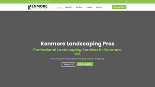 Thumbnail of kenmorelandscapingpros.com