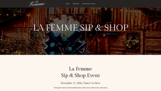 Thumbnail of lafemmesipandshop.com