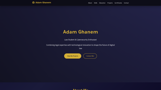 Thumbnail of adam-ghanem.com