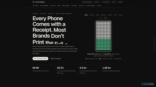 Screenshot of phonereceipts.org