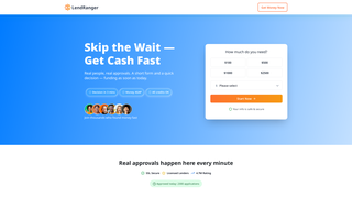 Thumbnail of lendranger.com
