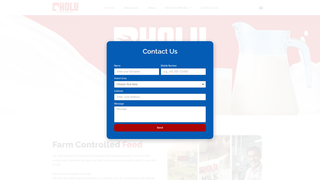 Screenshot of bholufarms.com