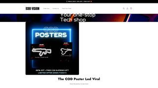 Thumbnail of thecodvision.com