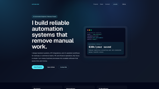 Screenshot of artsiom.dev