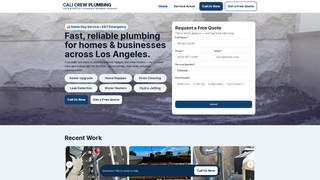 Thumbnail of calicrewplumbing.com