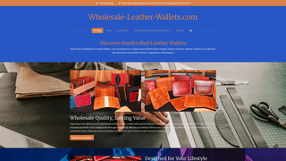 Thumbnail of wholesale-leather-wallets.com