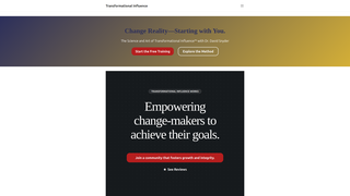Thumbnail of transforminfluence.com