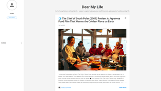 Thumbnail of dearmylife.com
